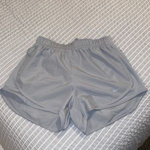 Gray Nike shorts